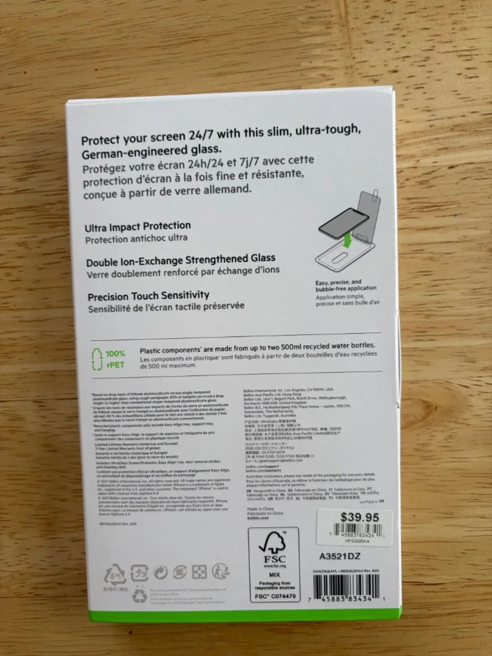 Otterbox Lumen Case and Belkin Screen Protector Bundle iPhone 13 Pro Max